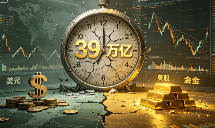 美债突破 39 万亿美元！全球央行增持黄金，美元信用迎来重新定价