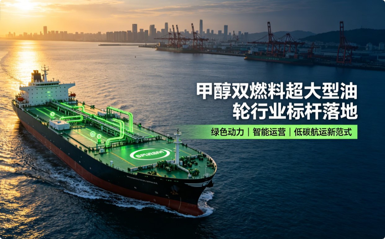Seacons 甲醇双燃料智能 VLCC 油轮提前投运 打造东南亚中东绿色航运标杆
